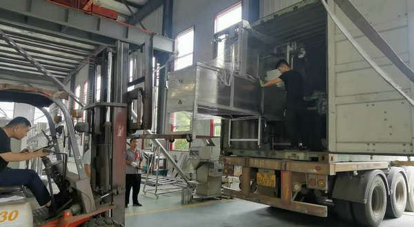 Bugles Chips Making Machine Loading Für Turkmenistan Kunden