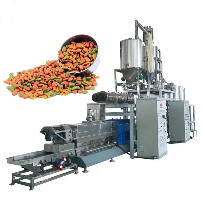 Dry Pet Food Extruder Machines With Packing factory