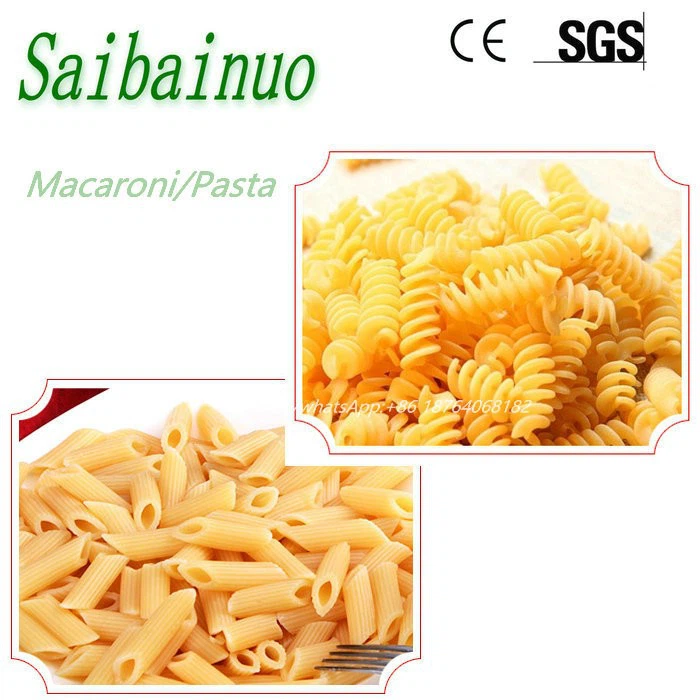 Macaroni Pasta Extruder Production Line Making Machine