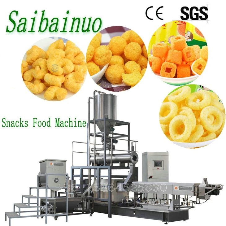 Puffmais-Extruder-Snack-Food-Maschinen