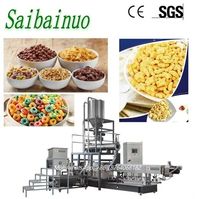 Corn Flakes Frühstücks Müsli Snacks Maschinenlinie