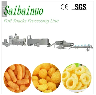 Maschinenlinie für Mais-Puffs-Snacks