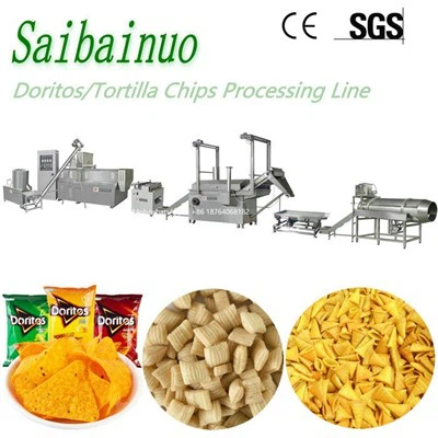 Bugles Crispy-Herstellungs-Extrudermaschine