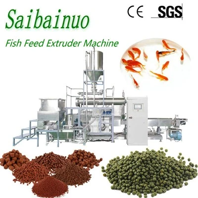 Fischfuttermaschinen-Extruder Schwimmende Fischfuttermaschinen