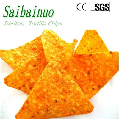 Vollautomatische Maschinen- und Anlagenproduktionslinie für Tortilla, Cornflakes, dreieckige Flocken